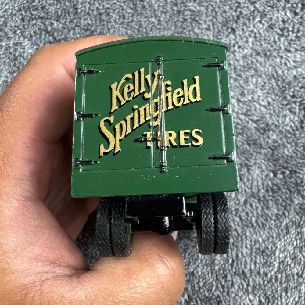 Vintage Hartoy 1992 Kelly Springfield Tires Diecast Delivery‎ Truck Green T-7